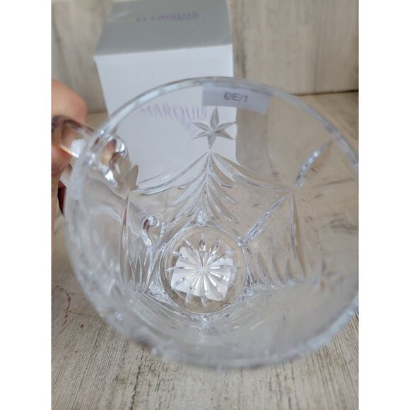 Marquis Waterford mug Xmas tree Star cup Crystal collectible - Picture 6 of 7